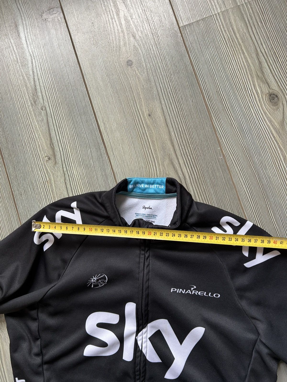 Rapha Rapha Sky Team Long Sleeve Zip Cycle Jersey L Size US L / EU 52-54 / 3 - 17 Thumbnail
