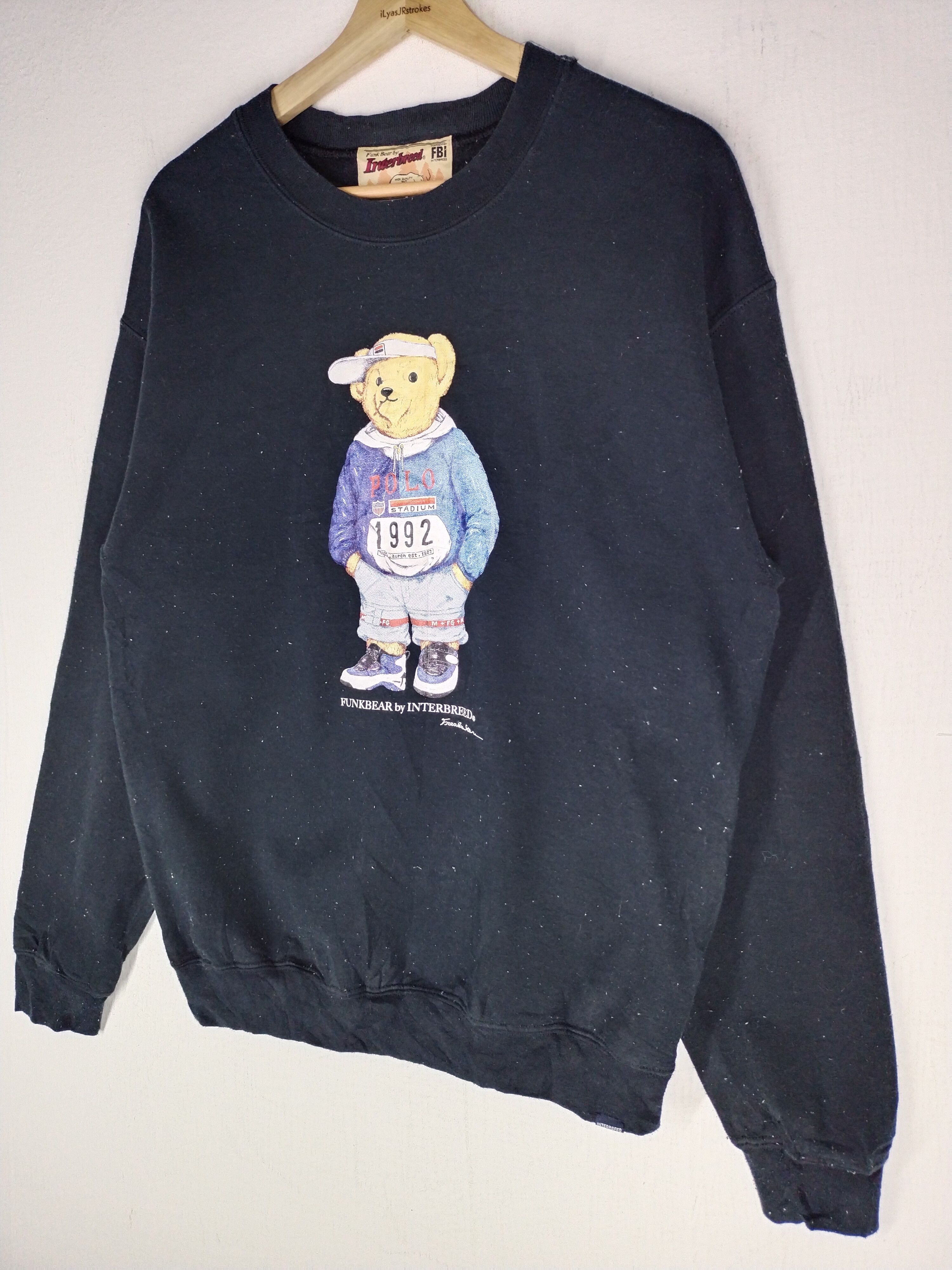 Polo Ralph Lauren × Ralph Lauren × Vintage Vintage Funkbear by Interbreed FBI Polo Ralph Lauren Size US M / EU 48-50 / 2 - 2 Thumbnail