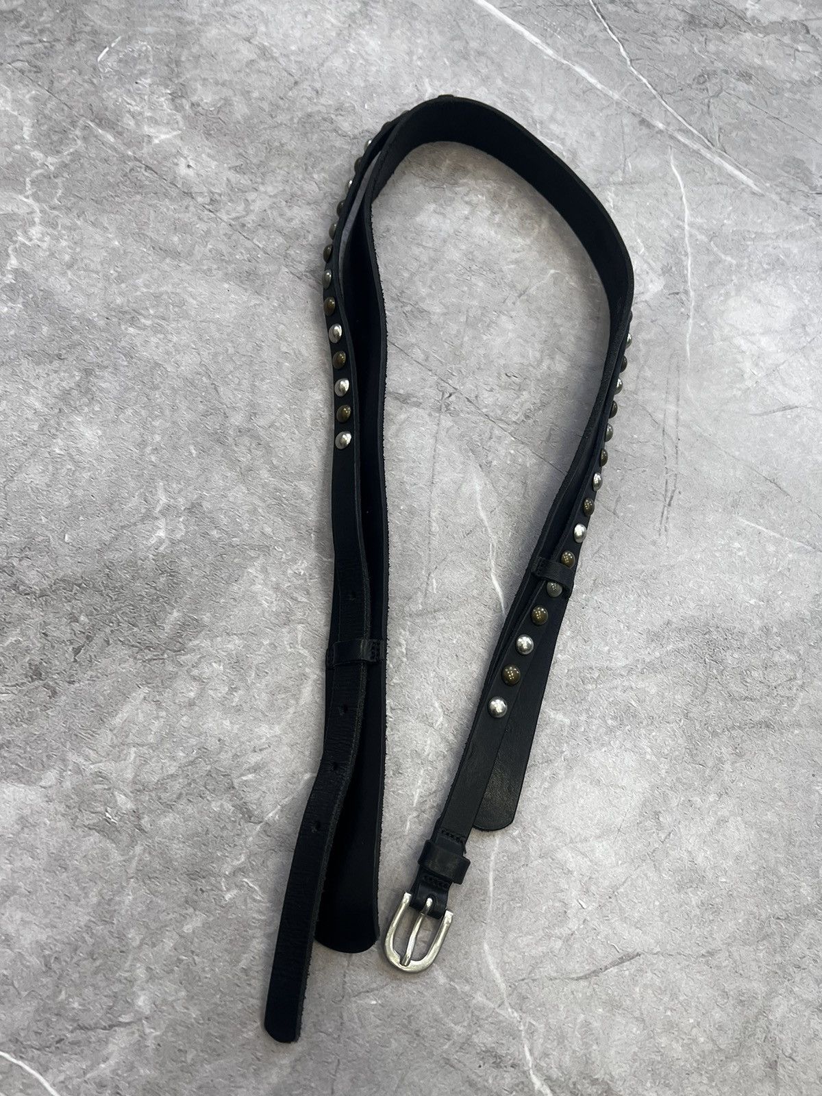 Hysteric Glamour × Le Grande Bleu (L.G.B.) × Vintage PUNK OPIUM RARE LEATHER BELT HYSTERICGLAMOUR STYLE Size ONE SIZE - 5 Thumbnail