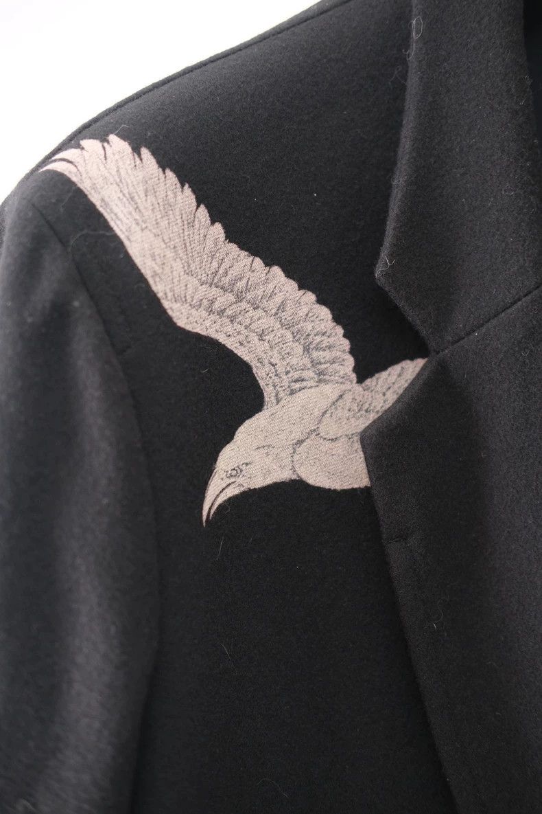 Yohji Yamamoto Yohji Yamamoto 21 Hybrid crow coat Size US XL / EU 56 / 4 - 3 Thumbnail