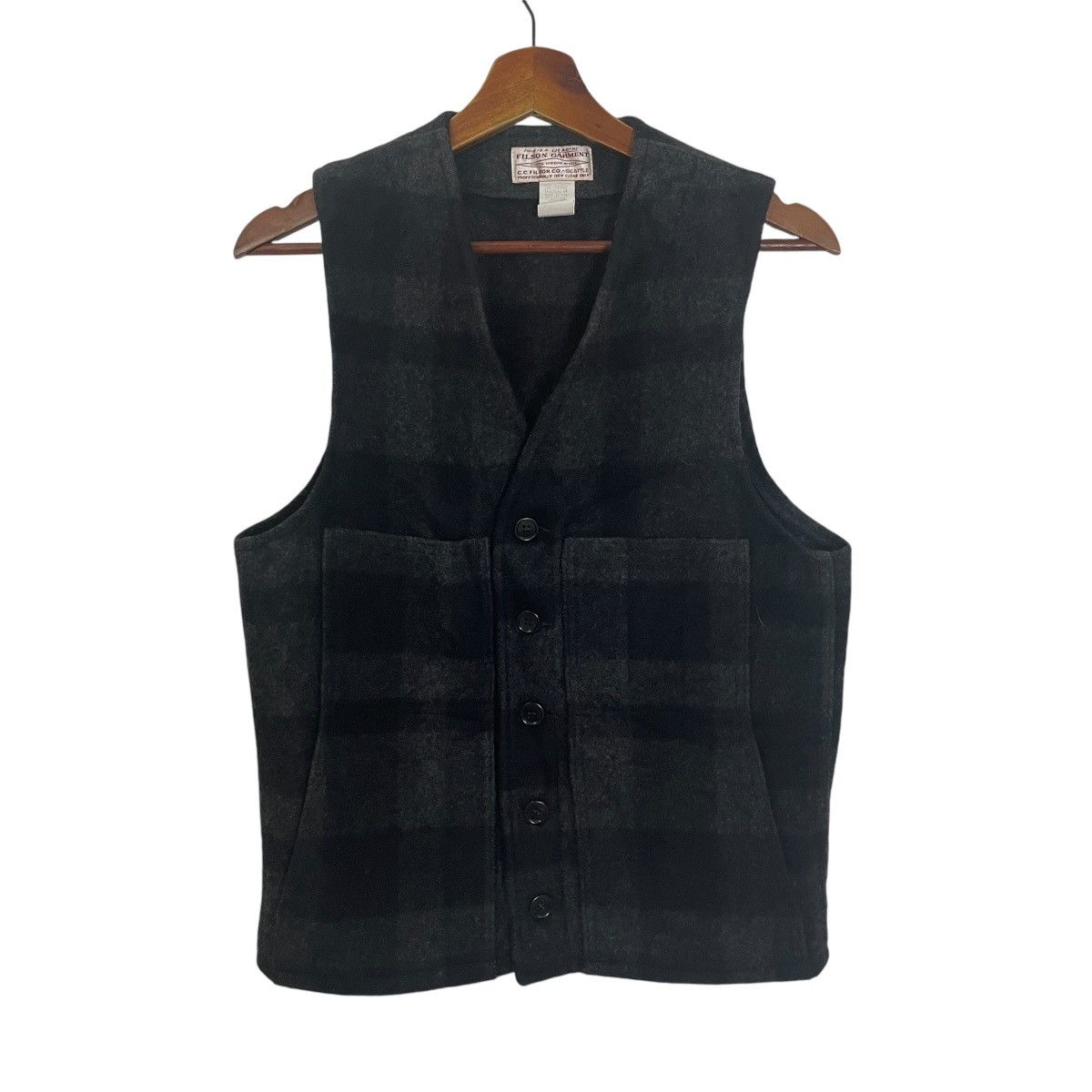 Filson Vintage 80s Filson Garment Vest Size US S / EU 44-46 / 1 - 1 Thumbnail
