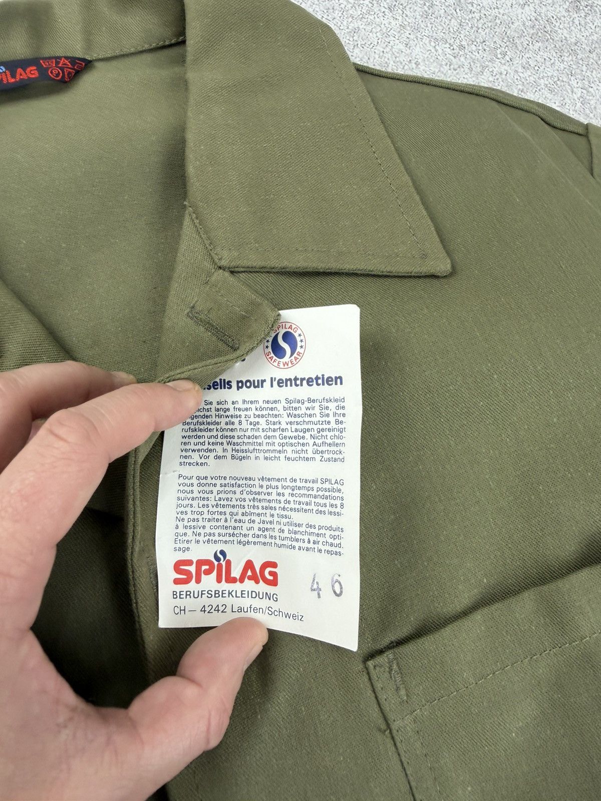 Le Laboureur Vintage Spilag French Workwear Chore Jacket Size 46 NEW Size US S / EU 44-46 / 1 - 8 Thumbnail