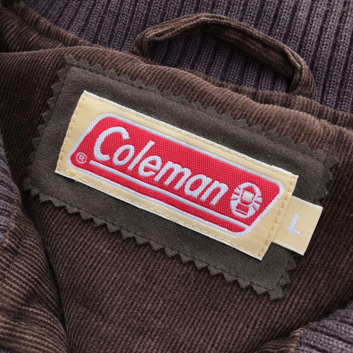 Coleman 2000's Coleman Outdoor Brown Corduroy Bomber Jacket Size US M / EU 48-50 / 2 - 9 Thumbnail