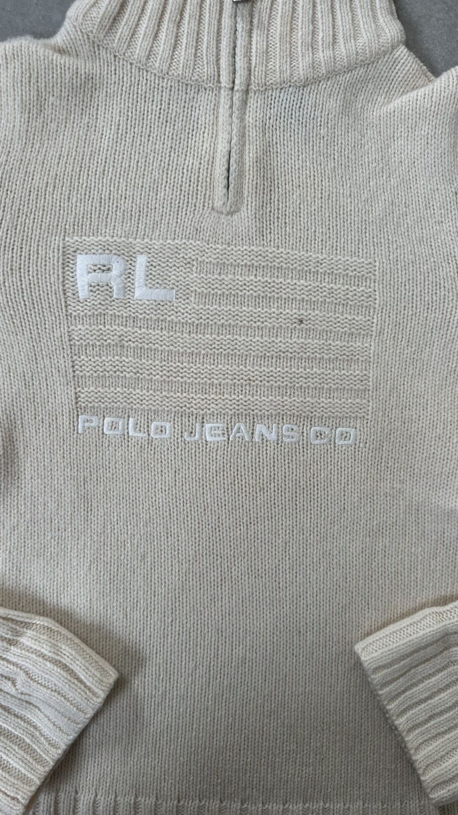 Polo Ralph Lauren POLO JEANS BY POLO RALPH LAUREN MIDZIPPER KNITWEAR Size US M / EU 48-50 / 2 - 2 Thumbnail