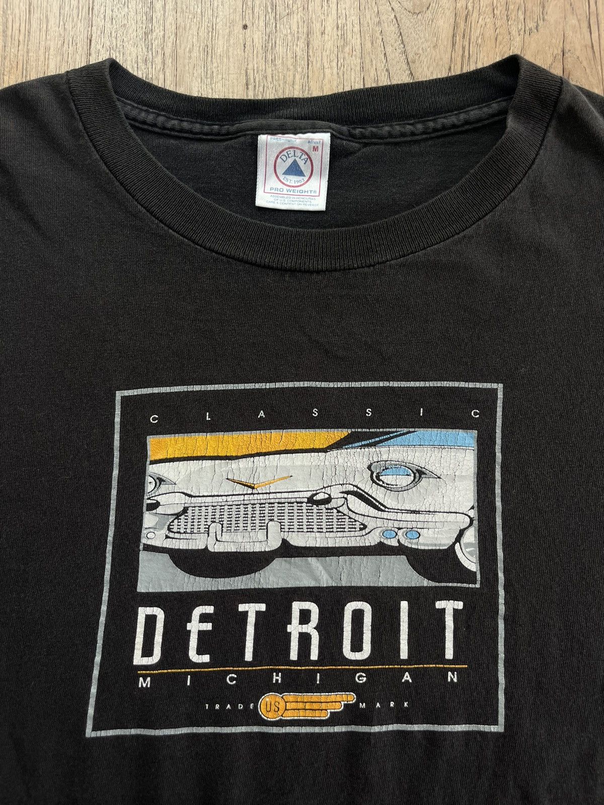 Vintage Vintage Classic Car Detroit Michigan US 90’s T-shirt Size US M / EU 48-50 / 2 - 5 Thumbnail