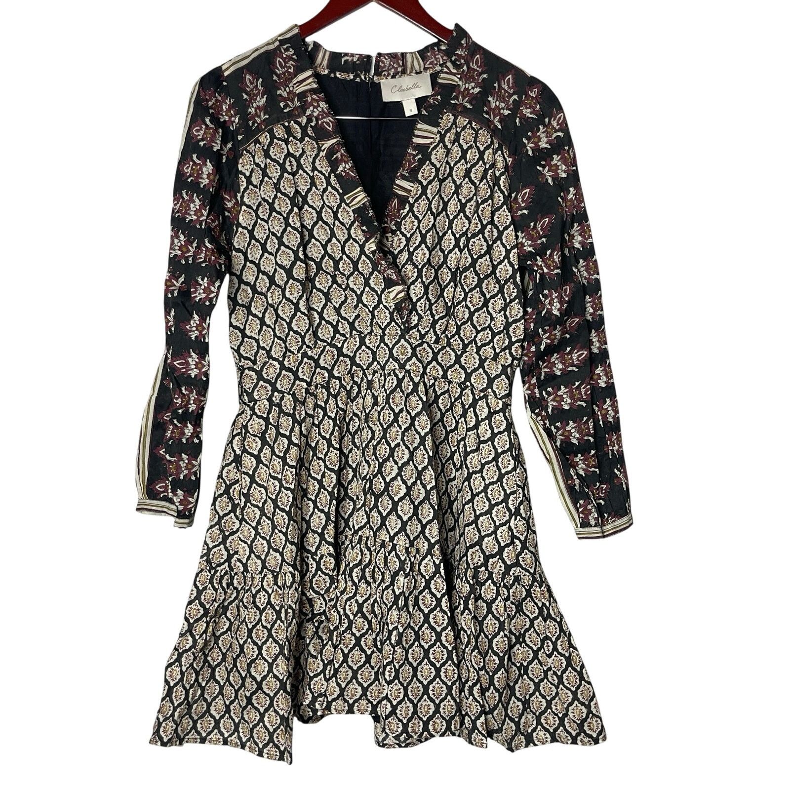 Cleobella Cleobella Cleveland Kinsey Mini Floral Dress sz S Size S / US 4 / IT 40 - 2 Thumbnail