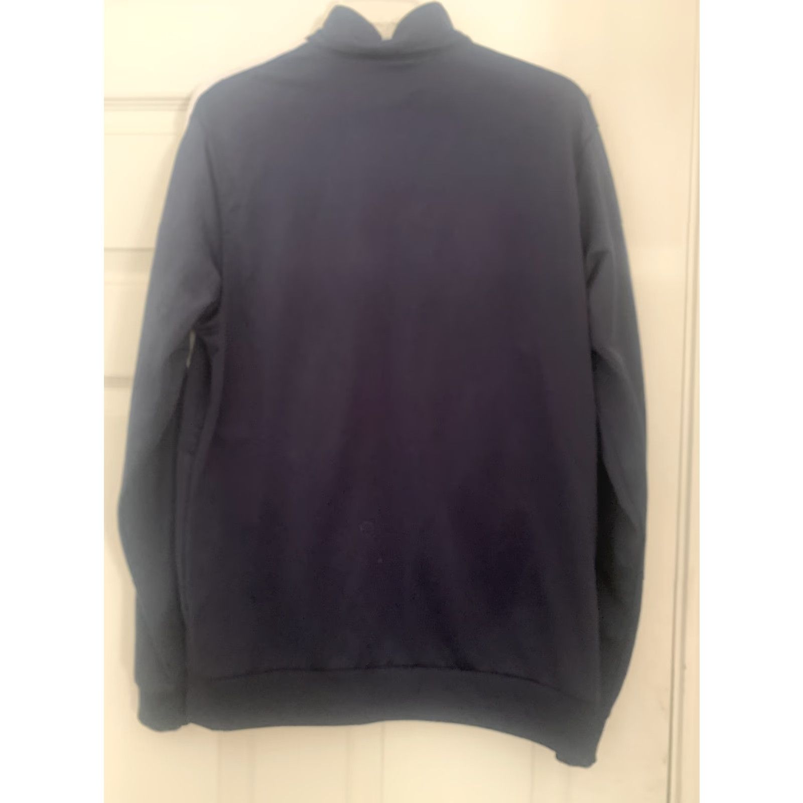 Adidas Adidas Track Jacket Mens Medium Blue White Full Zip Sweatshirt Size US M / EU 48-50 / 2 - 5 Thumbnail