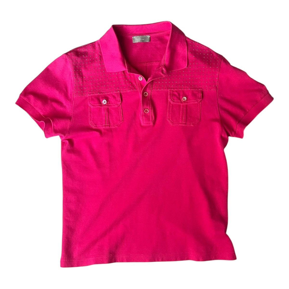 トップス Dior Homme SS06 studded polo shirt Dior dior homme ss06 studded polo | Grailed