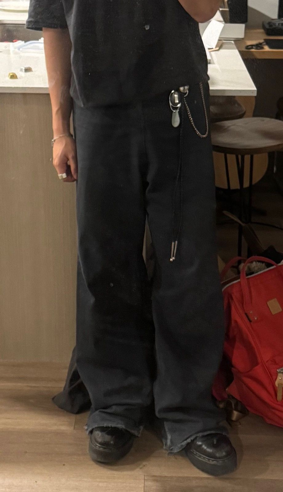 Vuja De VUJA DÉ WIDE DENIM PANTS ‘BLACK’ Size US 32 / EU 48 - 6 Thumbnail