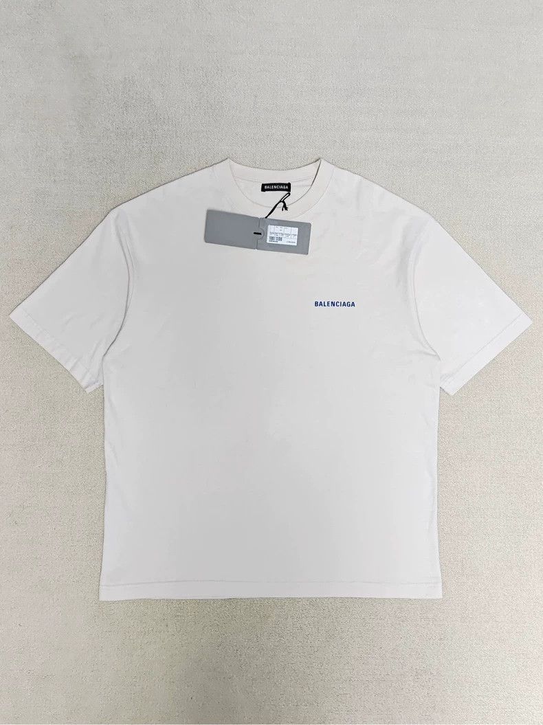 Balenciaga Balenciaga Front and back logo printed short sleeve T-shirt Size US S / EU 44-46 / 1 - 1 Thumbnail