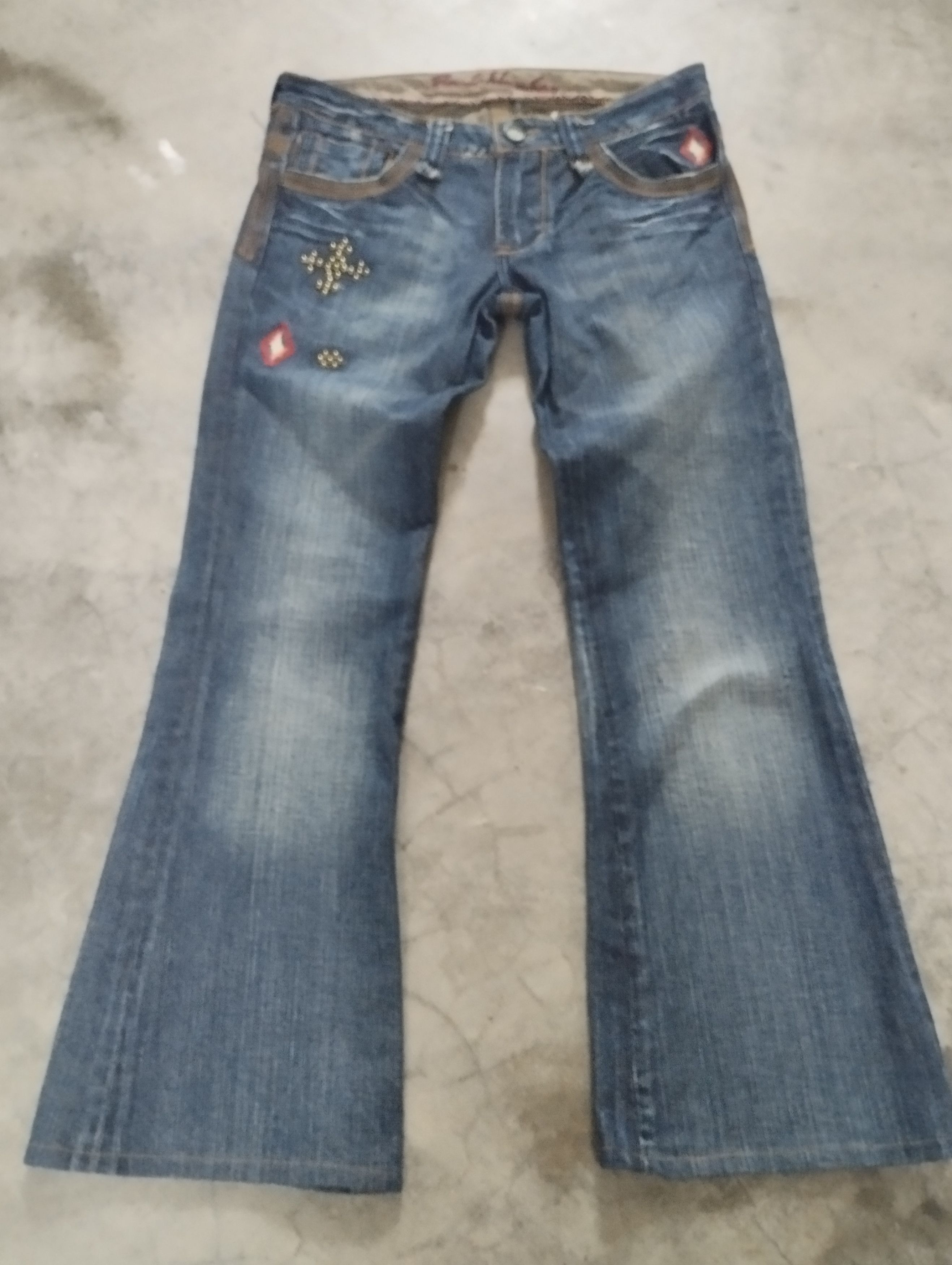 Gostar De Fuga FUGA Whiskered Curve Flare Denim Jeans | Grailed