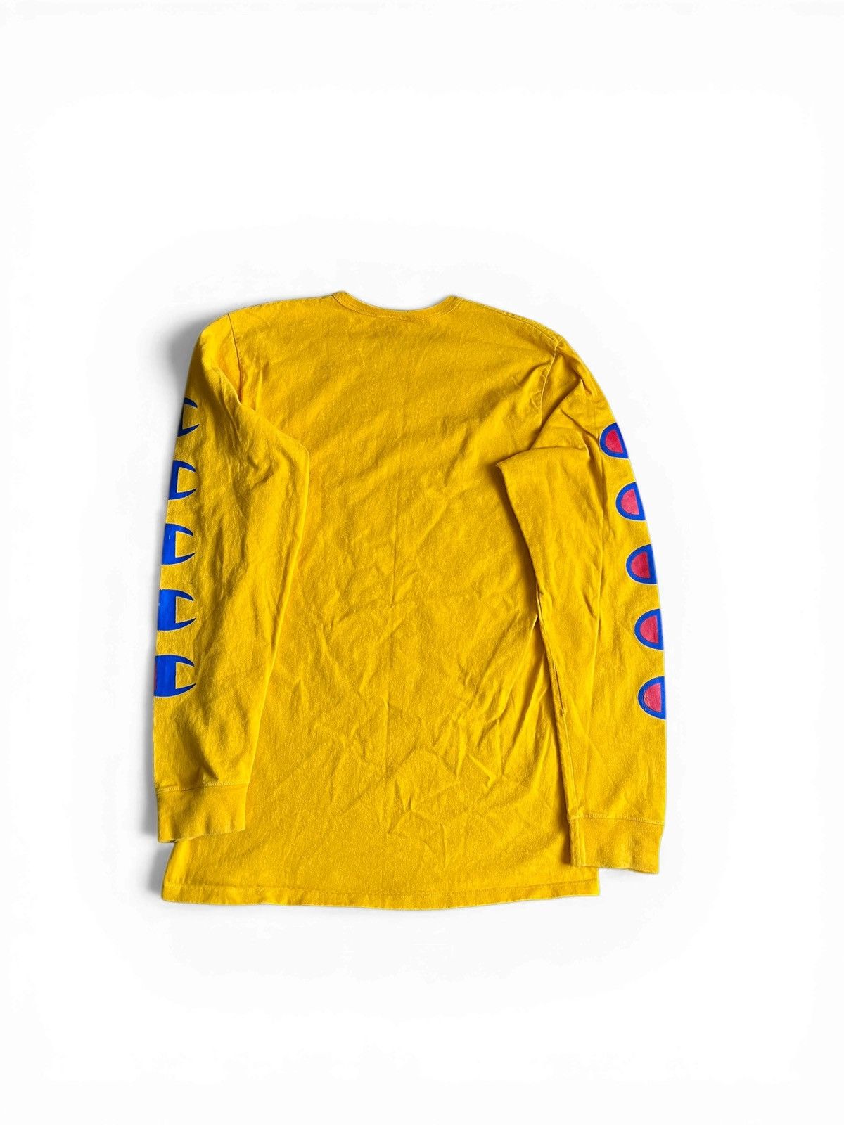 Champion Champion Script Logo Long Sleeve Yellow Tee L Size US L / EU 52-54 / 3 - 2 Thumbnail