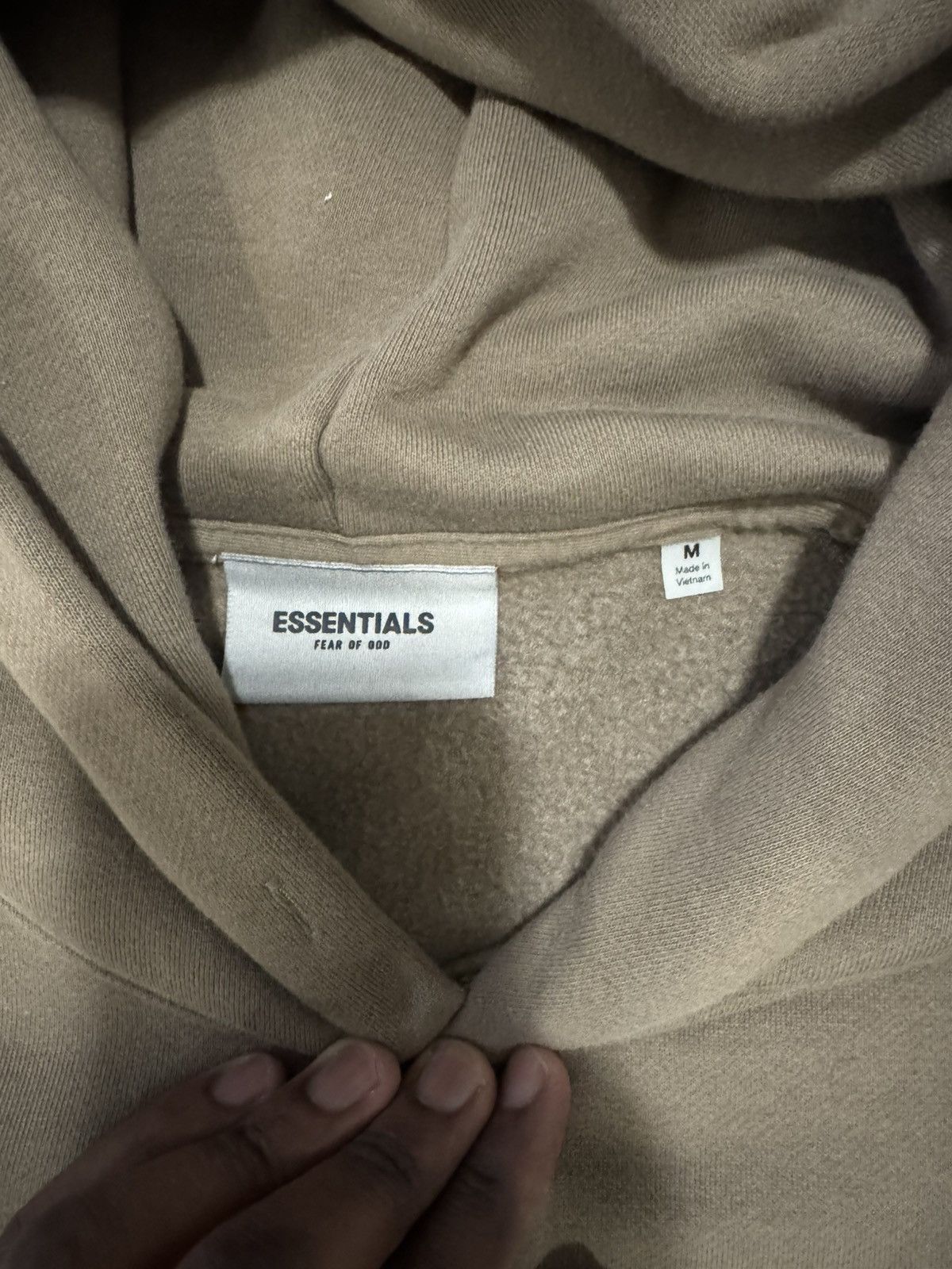 Fear of God Fear of god essential Brown hoodie Size US M / EU 48-50 / 2 - 3 Thumbnail