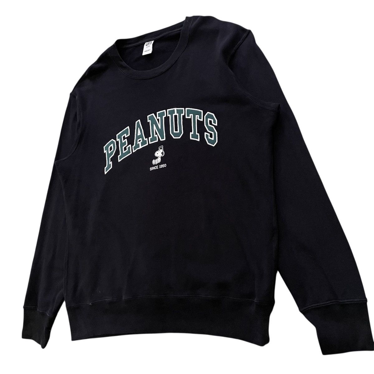 Peanuts Peanuts Snoopy Sweatshirt Collegiate Arch Logo Green Size US L / EU 52-54 / 3 - 3 Thumbnail