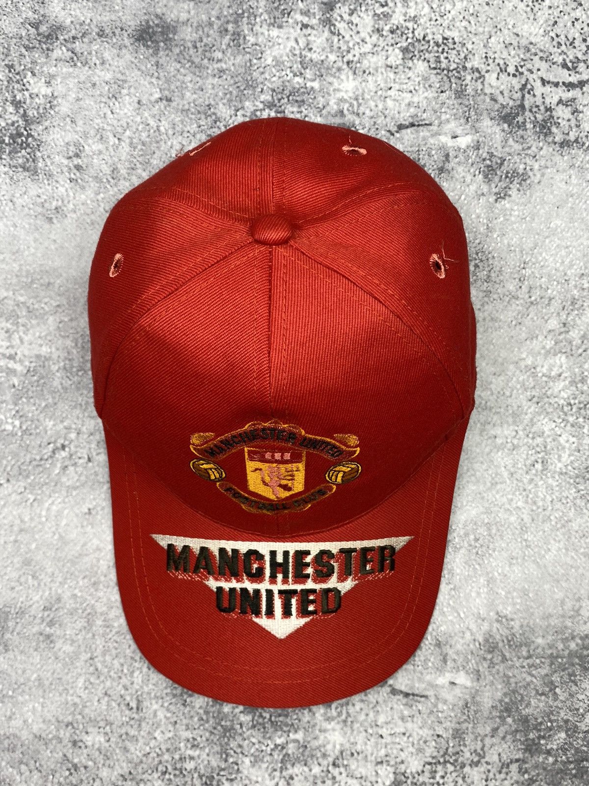 Vintage Vintage 90s Manchester United Soccer Jersey Cap Hats Size ONE SIZE - 5 Thumbnail