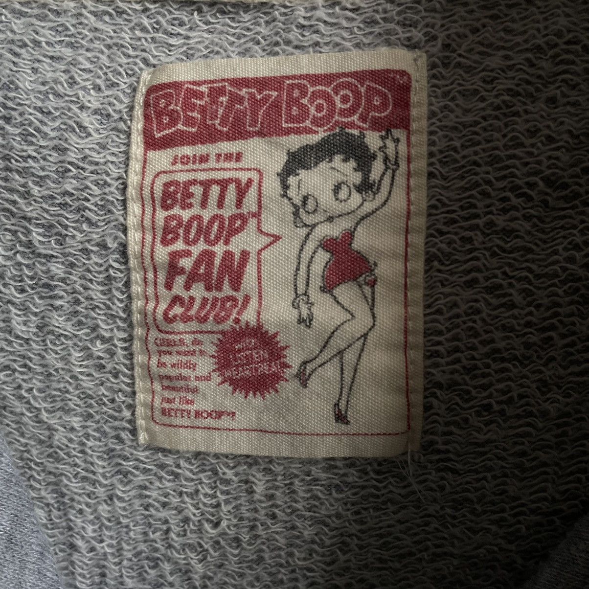 Japanese Brand × Vintage Vintage Betty Boop Big Logo Hoodie Size L / US 10 / IT 46 - 3 Thumbnail