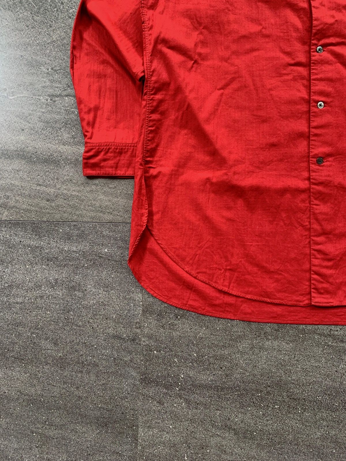 Yohji Yamamoto FREE TAX! Costume d’Homme Oversized Shirt Size US XL / EU 56 / 4 - 4 Thumbnail