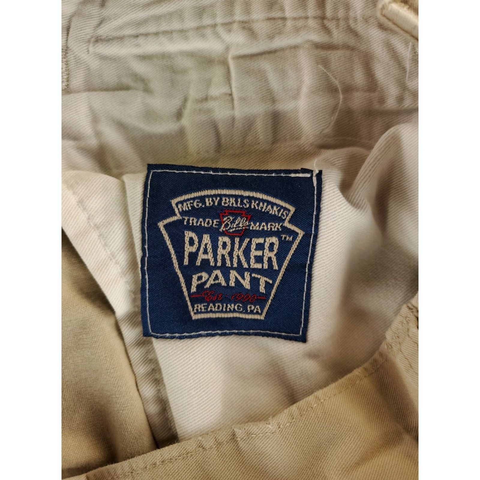 Bills Khakis Bills Khakis Parker Pant Tan Mens 38 Khakis Beige 38x27 Inseam 27 Mens Trousers Cuffed Size US 38 / EU 54 - 4 Thumbnail