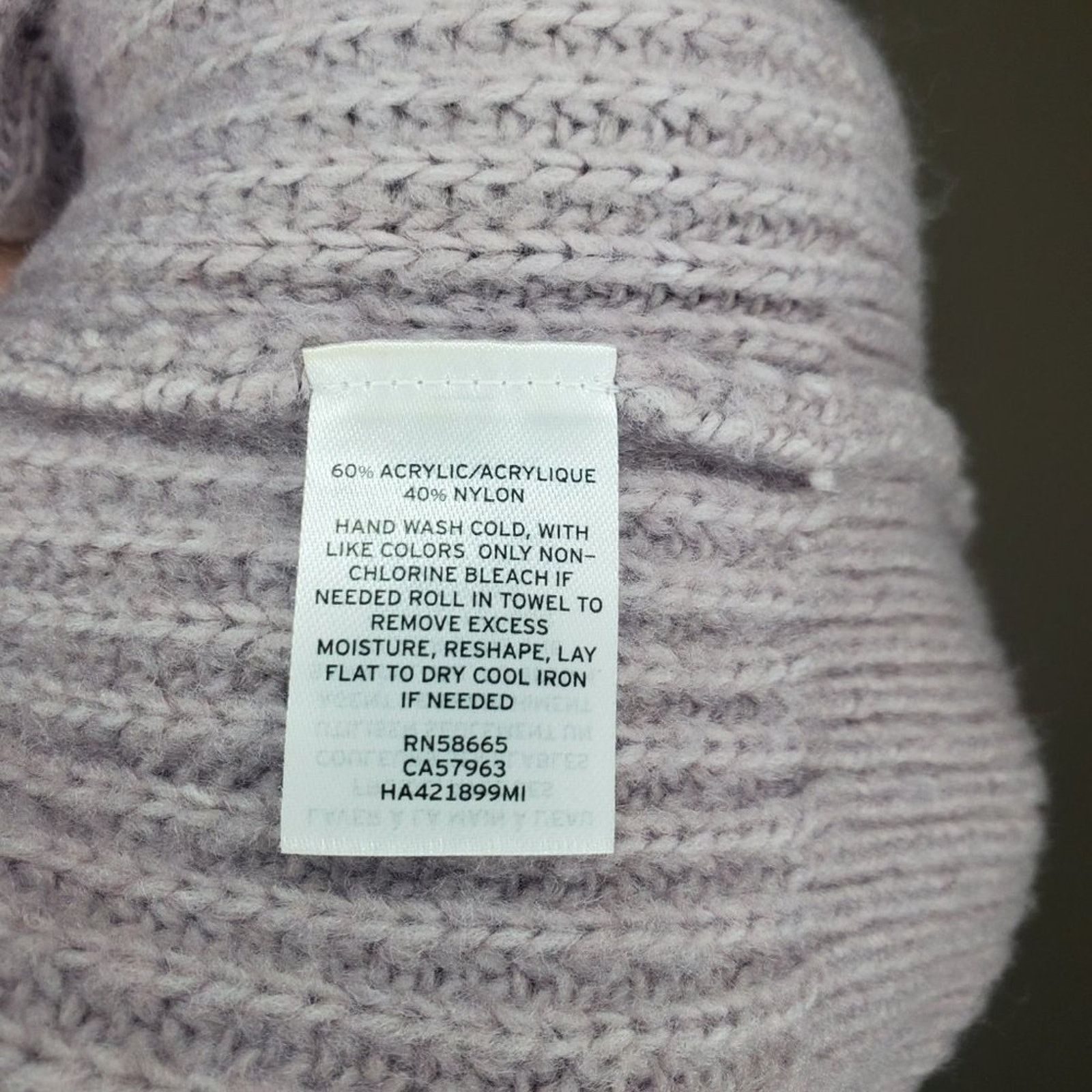 Nordstrom Halogen Purple Blouson Sweater Medium Size M / US 6-8 / IT 42-44 - 5 Thumbnail