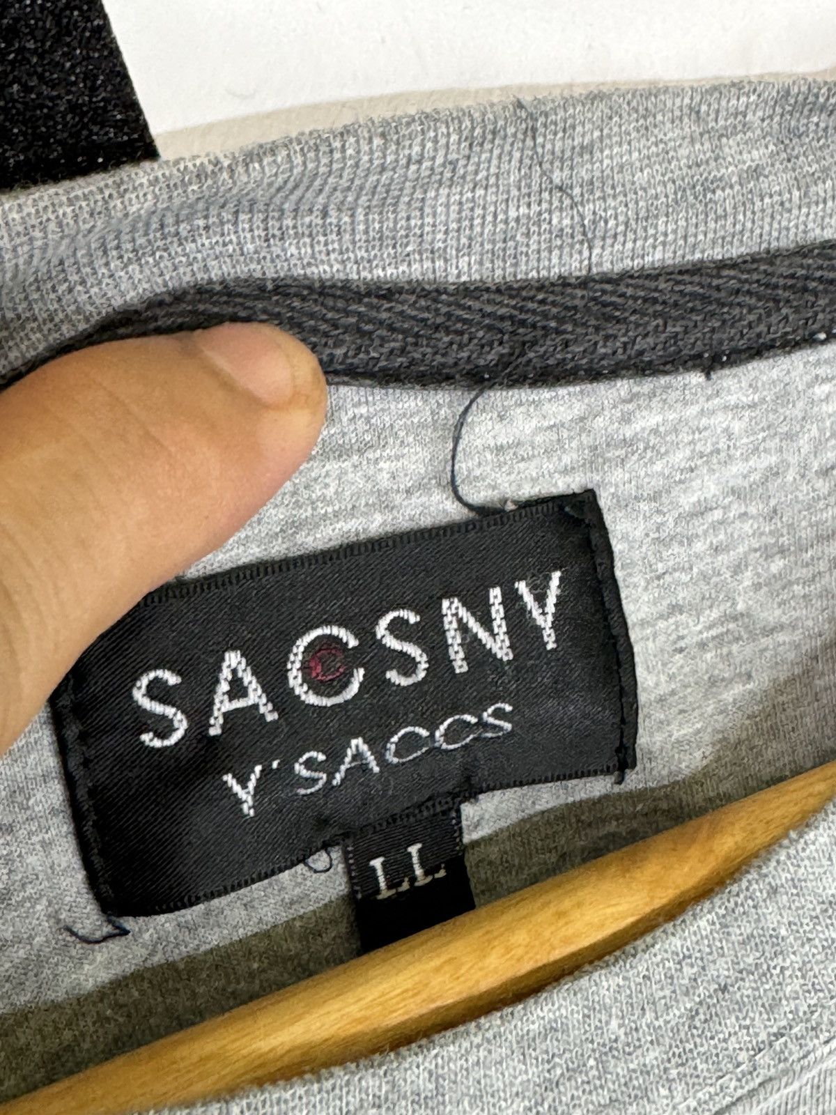 Yohji Yamamoto Yohji Yamamoto Sacsny Y'saccs Long Sleeve Size US L / EU 52-54 / 3 - 9 Thumbnail