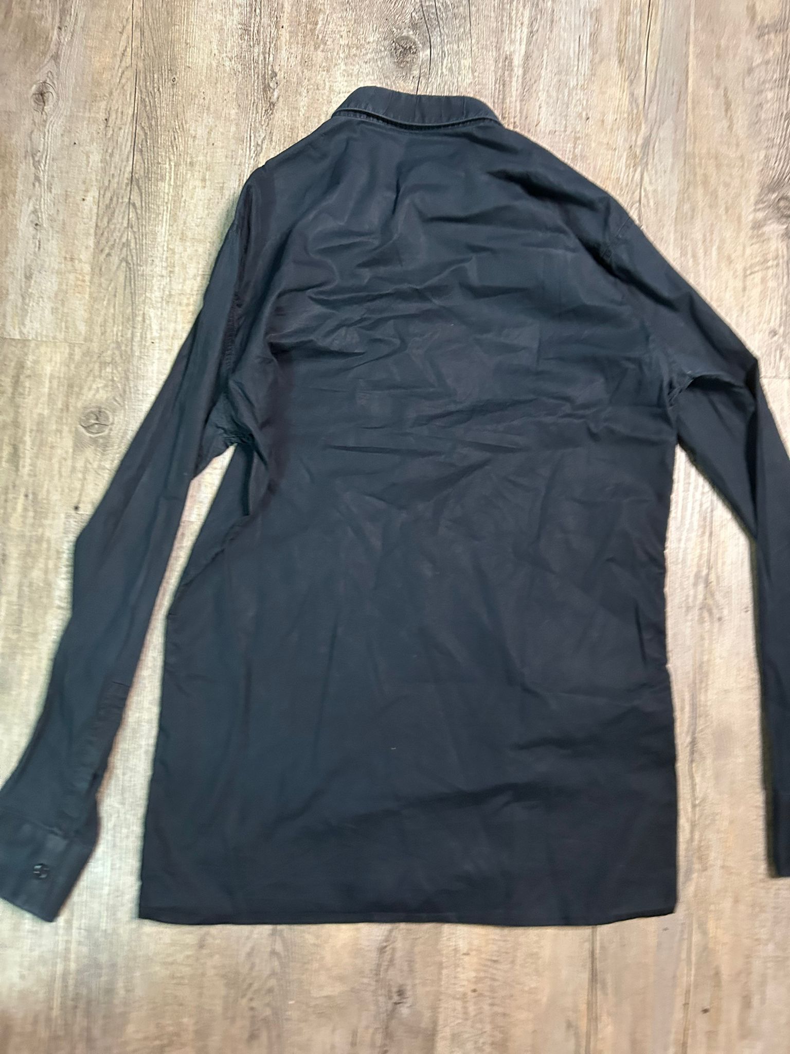 Dior SS08 KVH Dior Homme Button-Up Shirt – Black Size US M / EU 48-50 / 2 - 2 Thumbnail
