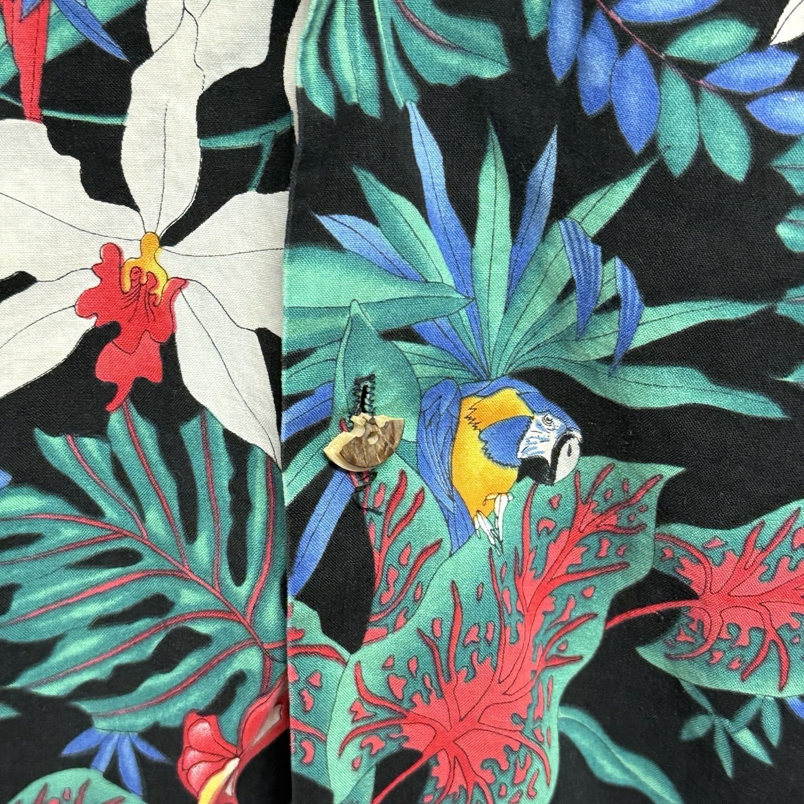 Paradise Vintage Paradise On A Hanger Hawaiian Shirt Men's L Floral Size US L / EU 52-54 / 3 - 5 Thumbnail