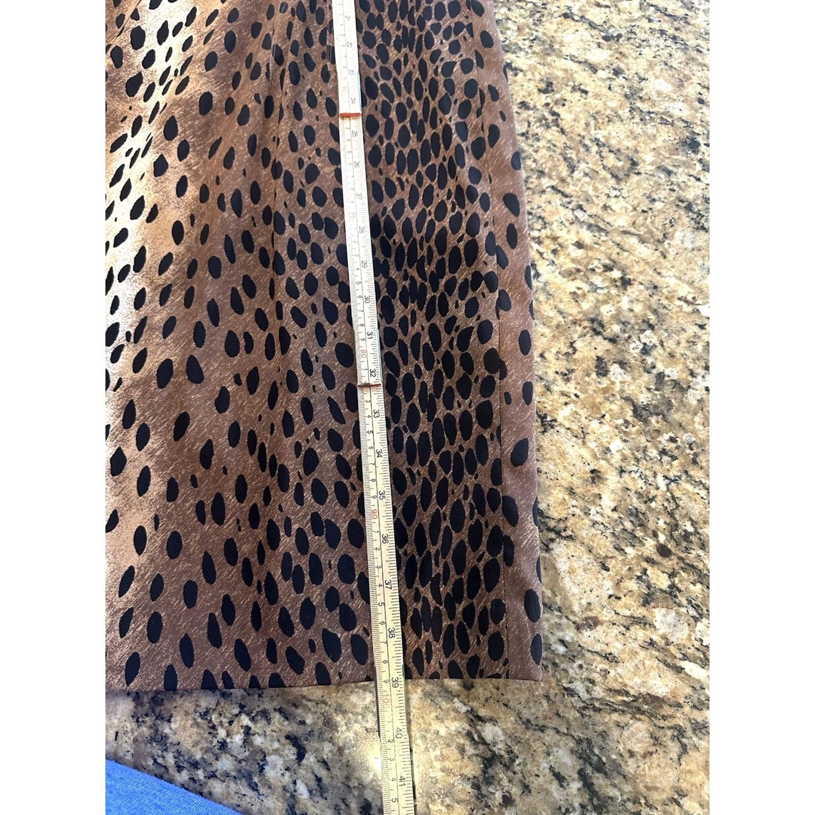 Michael Kors Michael Kors Leopard Animal Print Sleeveless Sheath Midi Dress 14 Multicolor Womens Size XL / US 12-14 / IT 48-50 - 7 Thumbnail