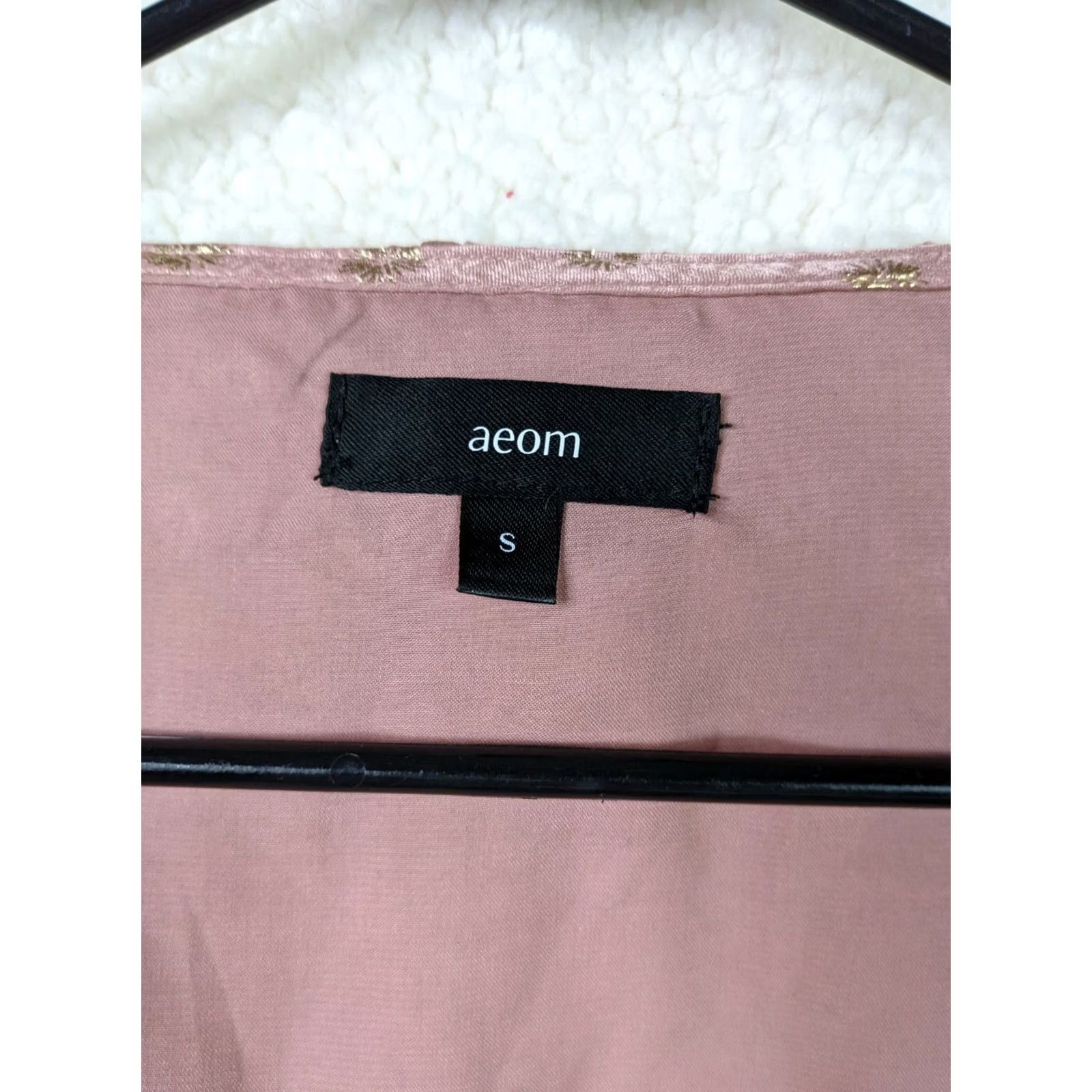 Pinko Aeom Womens Long sleeve Pink Tie waist ruffle V-Neck Top Size S Size S / US 4 / IT 40 - 6 Thumbnail