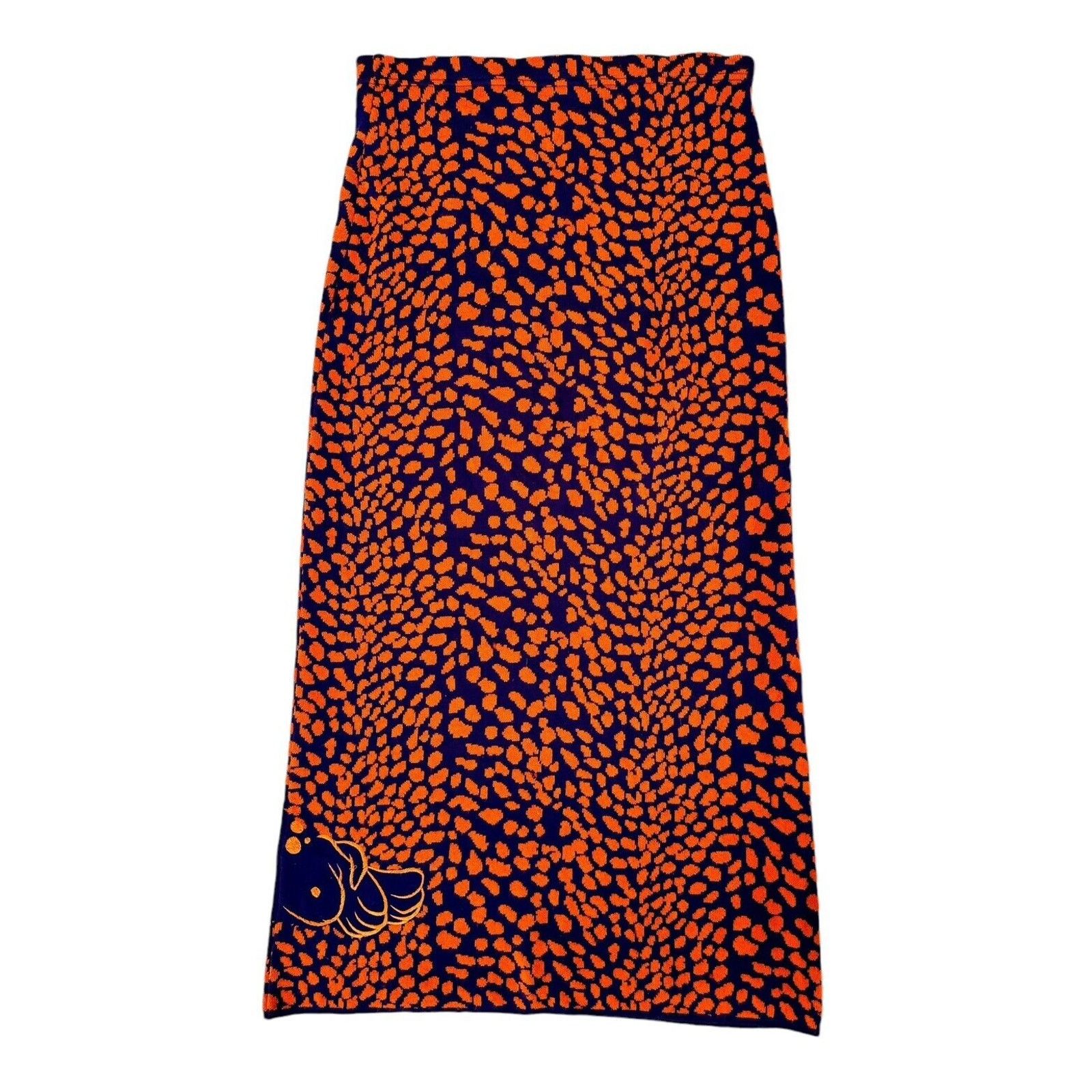 Disney Vintage DISNEY 101 Dalmatian Leopard Skirt 42 Size 42" / US 20 - 6 Thumbnail