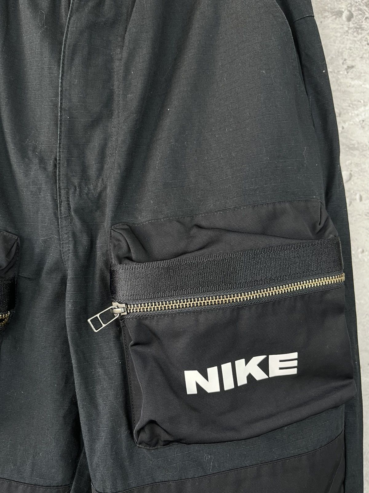Japanese Brand × Nike Nike - City Made Woven Cargo Pants Black S Size US 30 / EU 46 - 5 Thumbnail