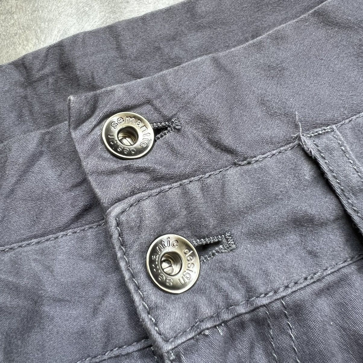 If Six Was Nine Semantic Design Cargo Bondage Flared Pants Size US 34 / EU 50 - 7 Thumbnail