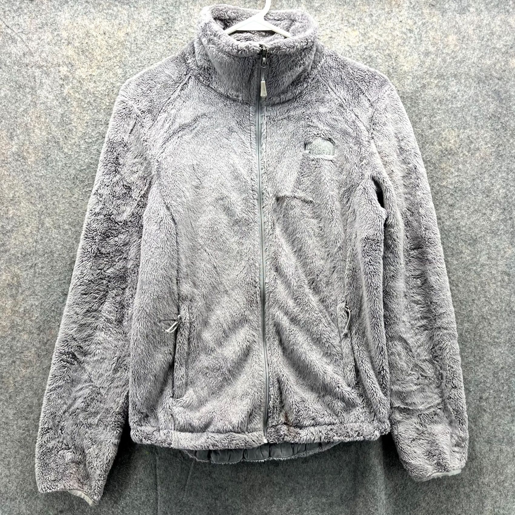 The North Face VINTAGE The North Face Jacket Womens Small Grey Full Zip Fleece Osito 2 Sweater C782 Size S / US 4 / IT 40 - 2 Thumbnail