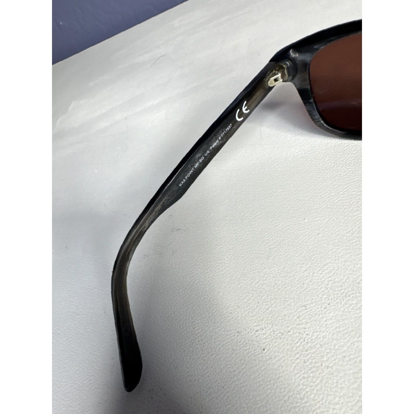 Maui Jim Maui Jim Ka'a Point MJ713-27 Polarized Charcoal Gray FRAMES ONLY Sunglasses Size ONE SIZE - 6 Thumbnail