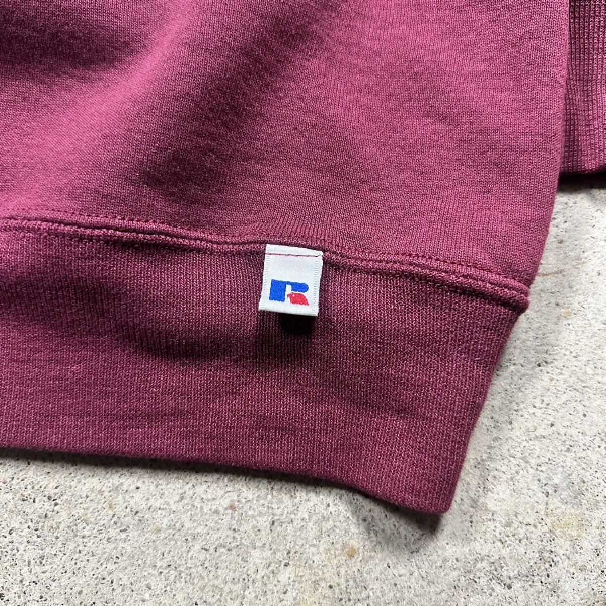 Russell Athletic Vintage 90s Red Russell Athletic Blank Boxy Crewneck Size XL Size US XL / EU 56 / 4 - 3 Thumbnail