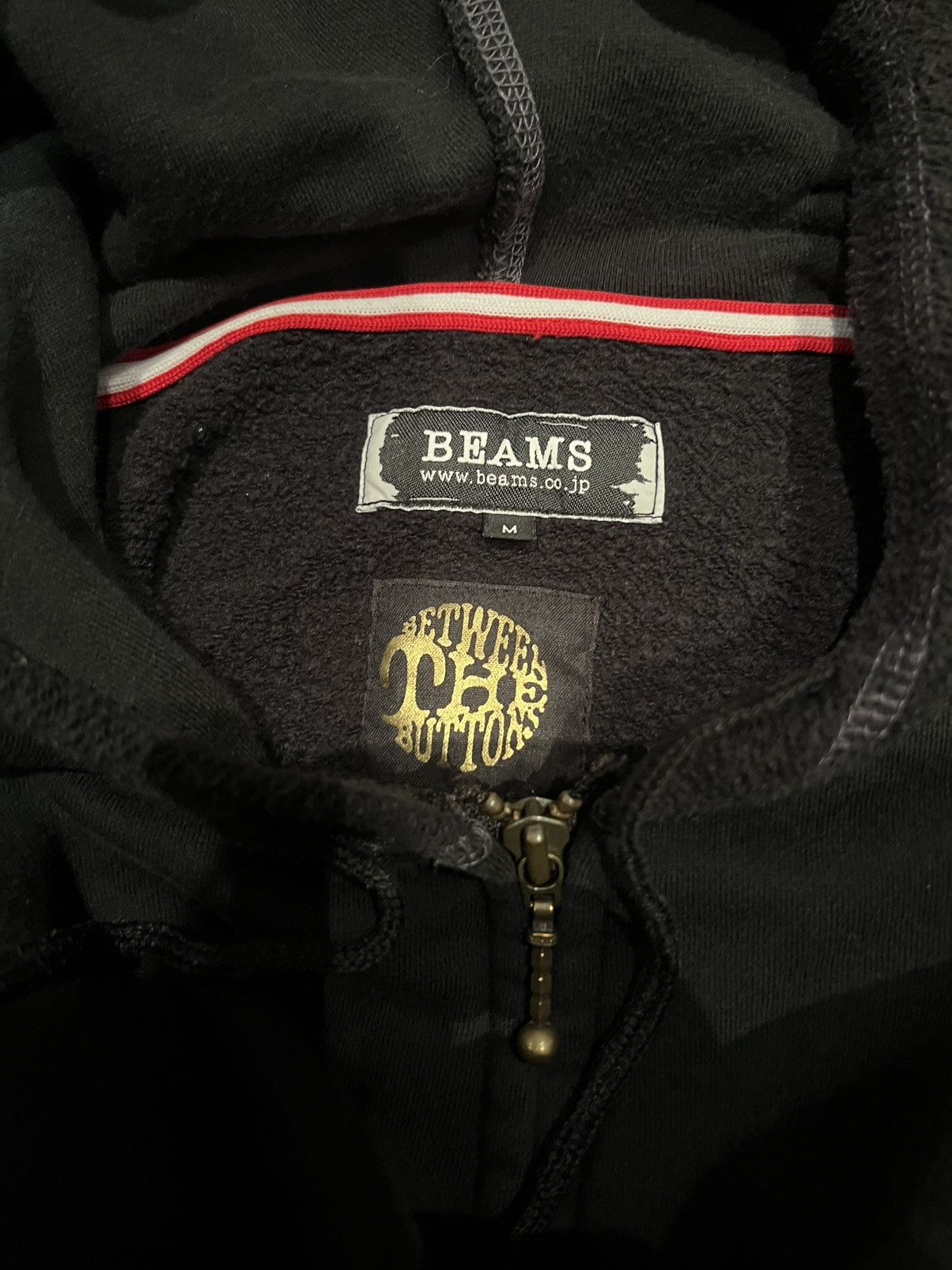 Beams Japan Beams Skull Zip up hoodie Size US M / EU 48-50 / 2 - 4 Thumbnail