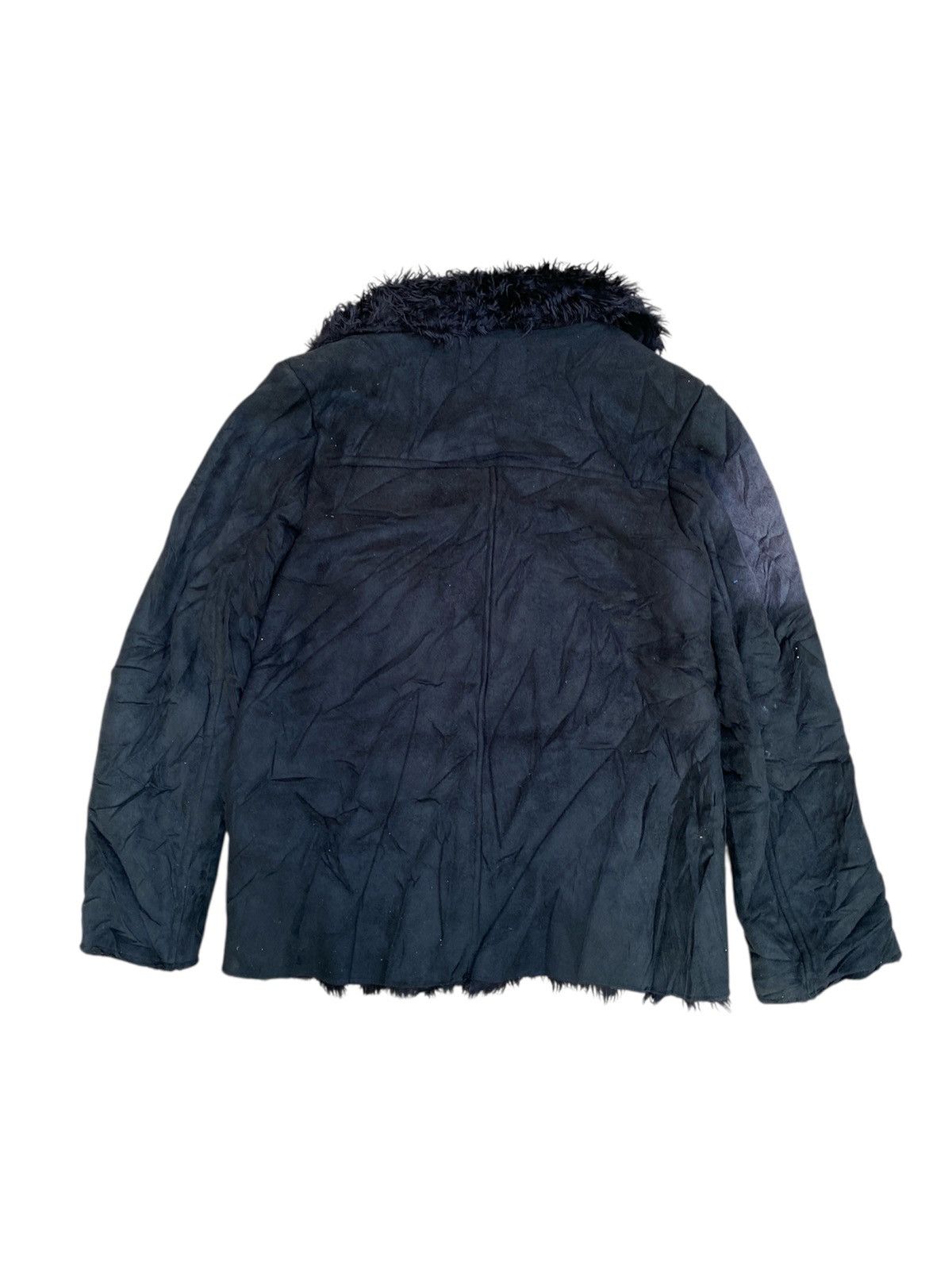KMRii Resexy Suede Fur Asymmetrical Jacket Vkei Lgb kmrii style Size US S / EU 44-46 / 1 - 2 Thumbnail