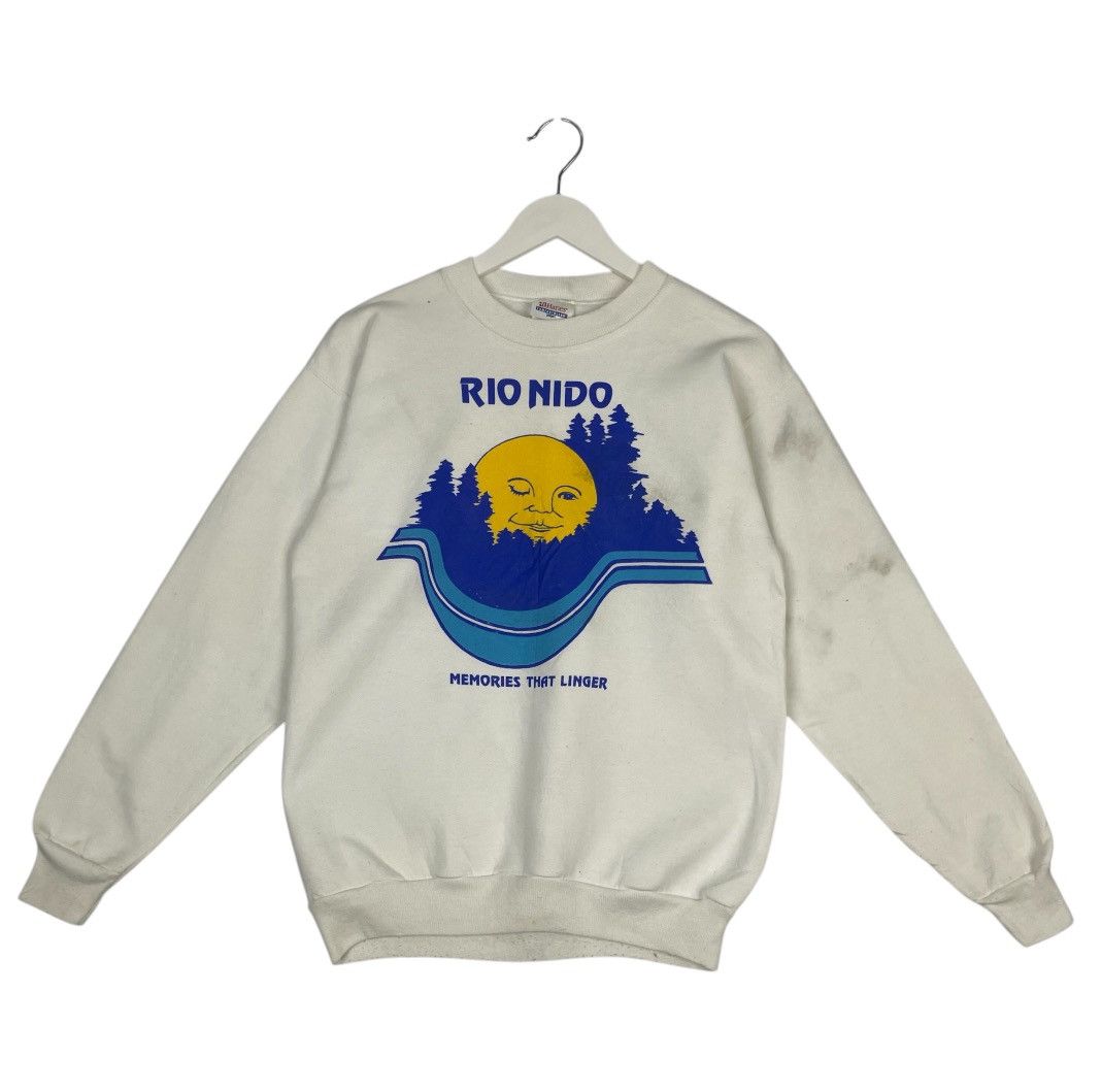 Designer × Vintage Vintage Hoodie/ sweater Rio Nido Hanes comfortblend Size US S / EU 44-46 / 1 - 1 Thumbnail