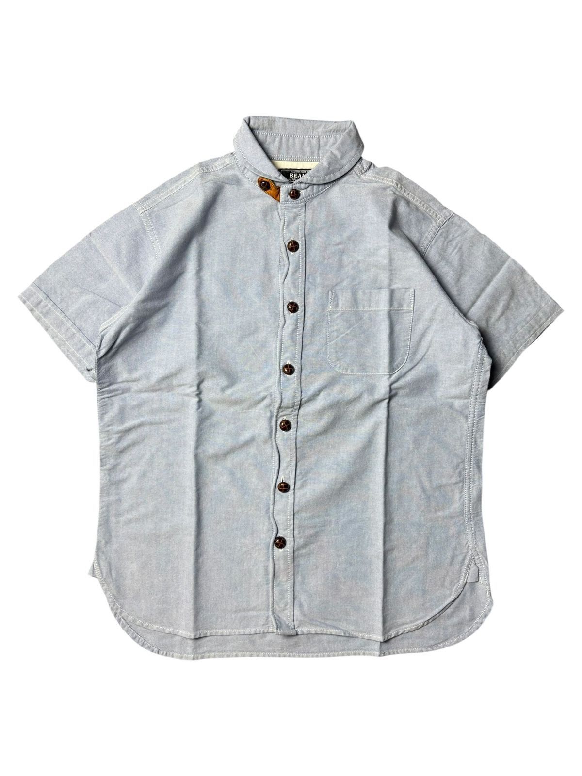Beams Japan Beams Shawl Collar Shirt Contrast Stitch Size US S / EU 44-46 / 1 - 1 Thumbnail