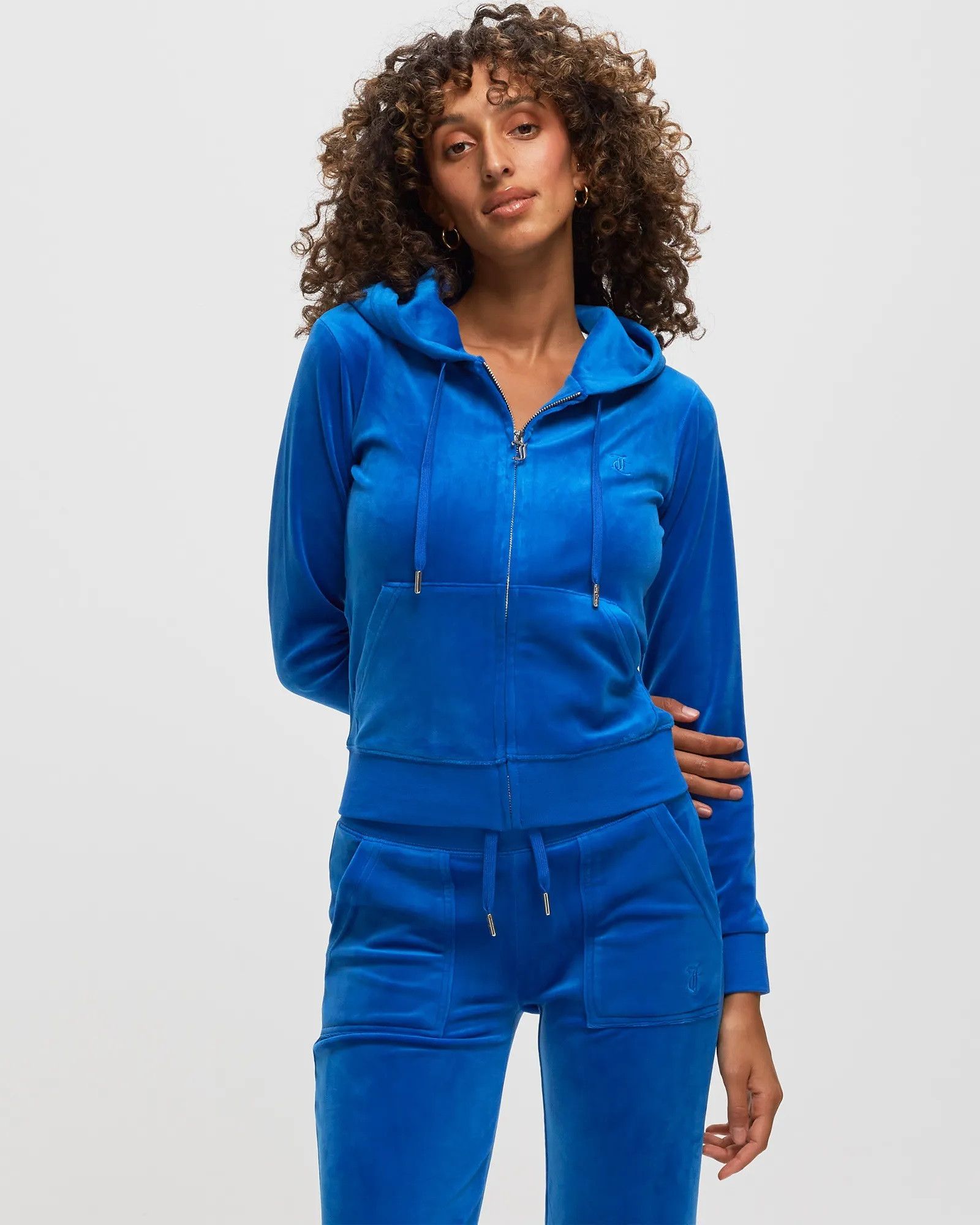 Juicy Couture Blue hoodies sweatshirt Size L / US 10 / IT 46 - 2 Thumbnail