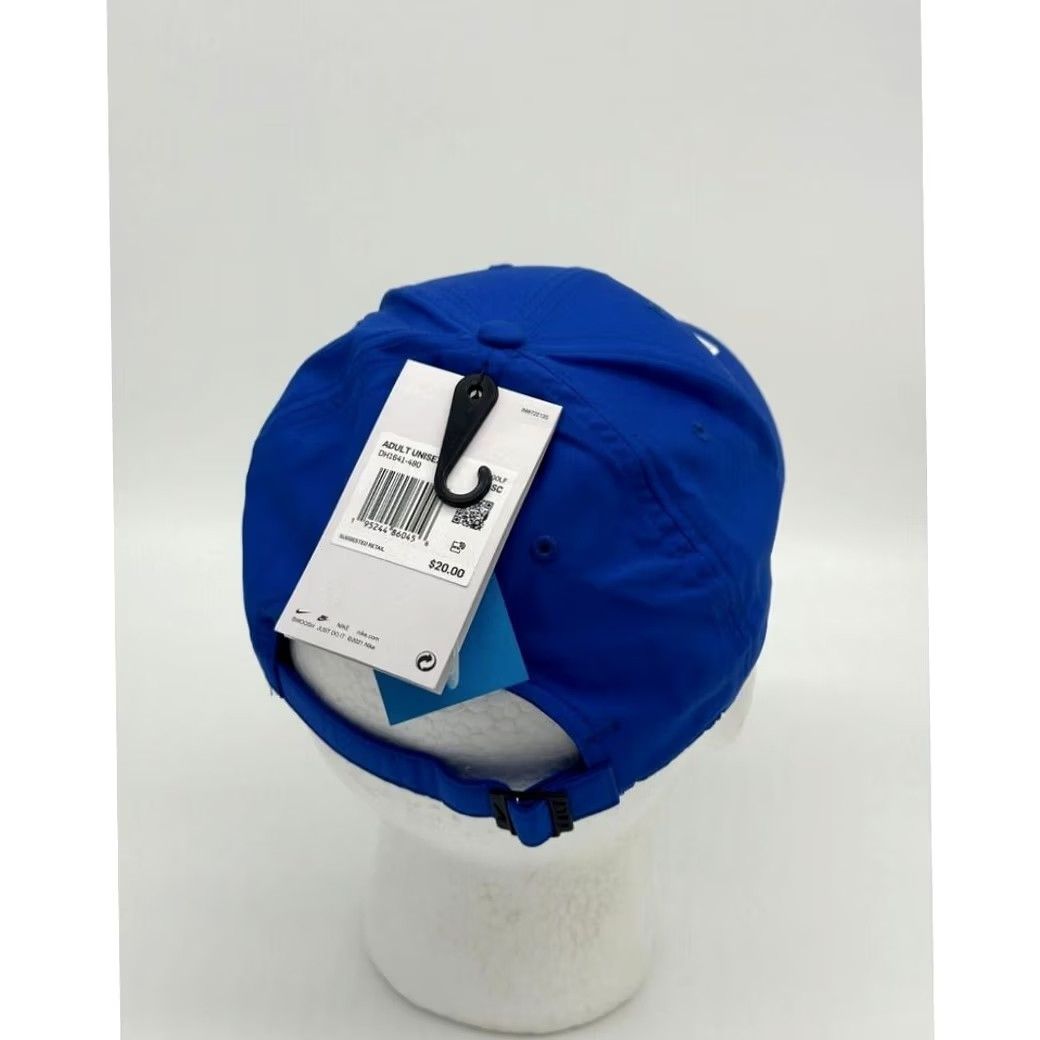 Nike Nike Dri-Fit Legacy 91 Hats Unisex OSFA Blue Embroidered Strapback Golf Cap NEW Size ONE SIZE - 2 Thumbnail