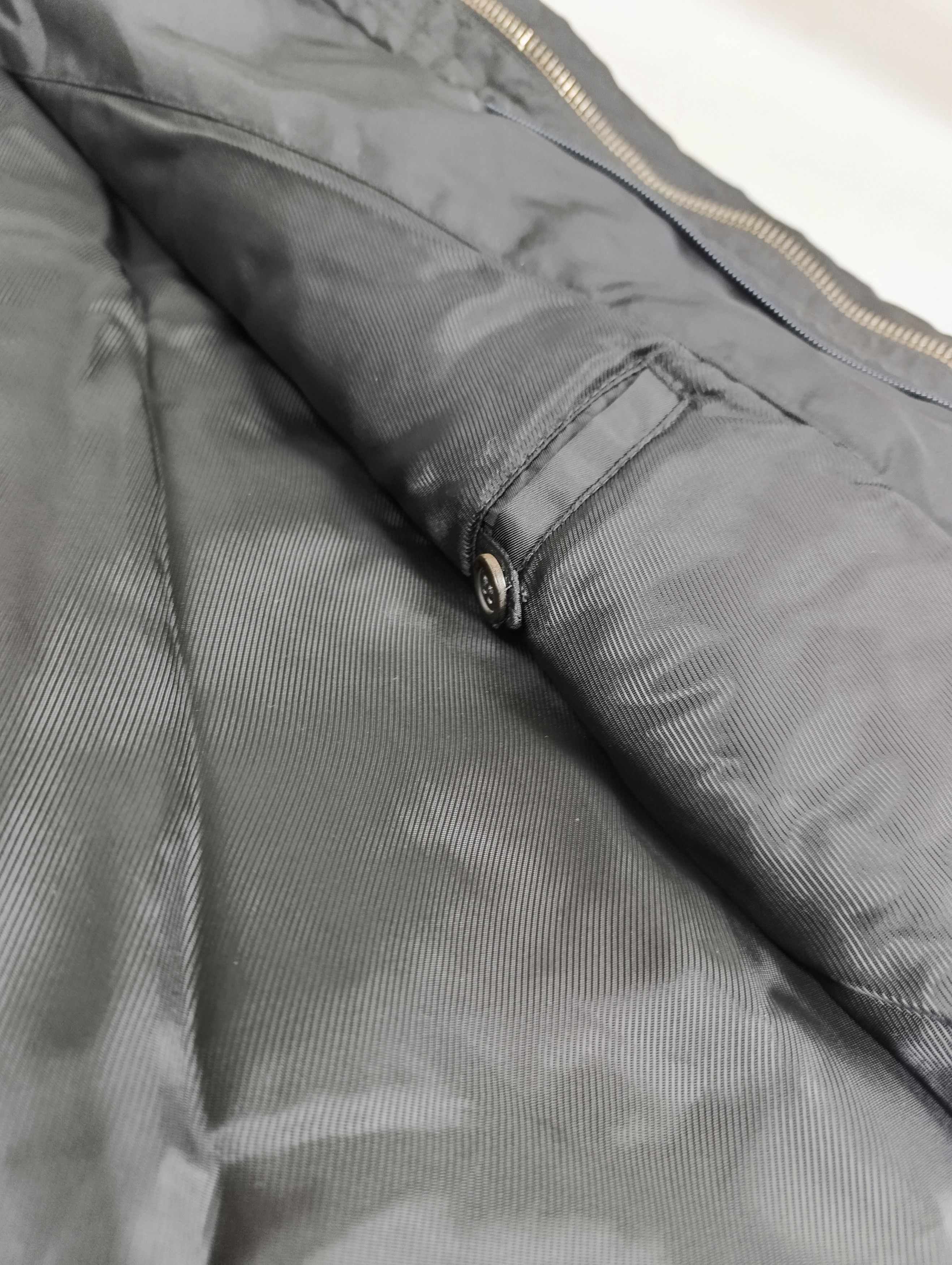 Prada ARCHIVE 90S PRADA LEATHER SHOULDER NYLON DOUBLE ZIP COAT Size US L / EU 52-54 / 3 - 19 Thumbnail