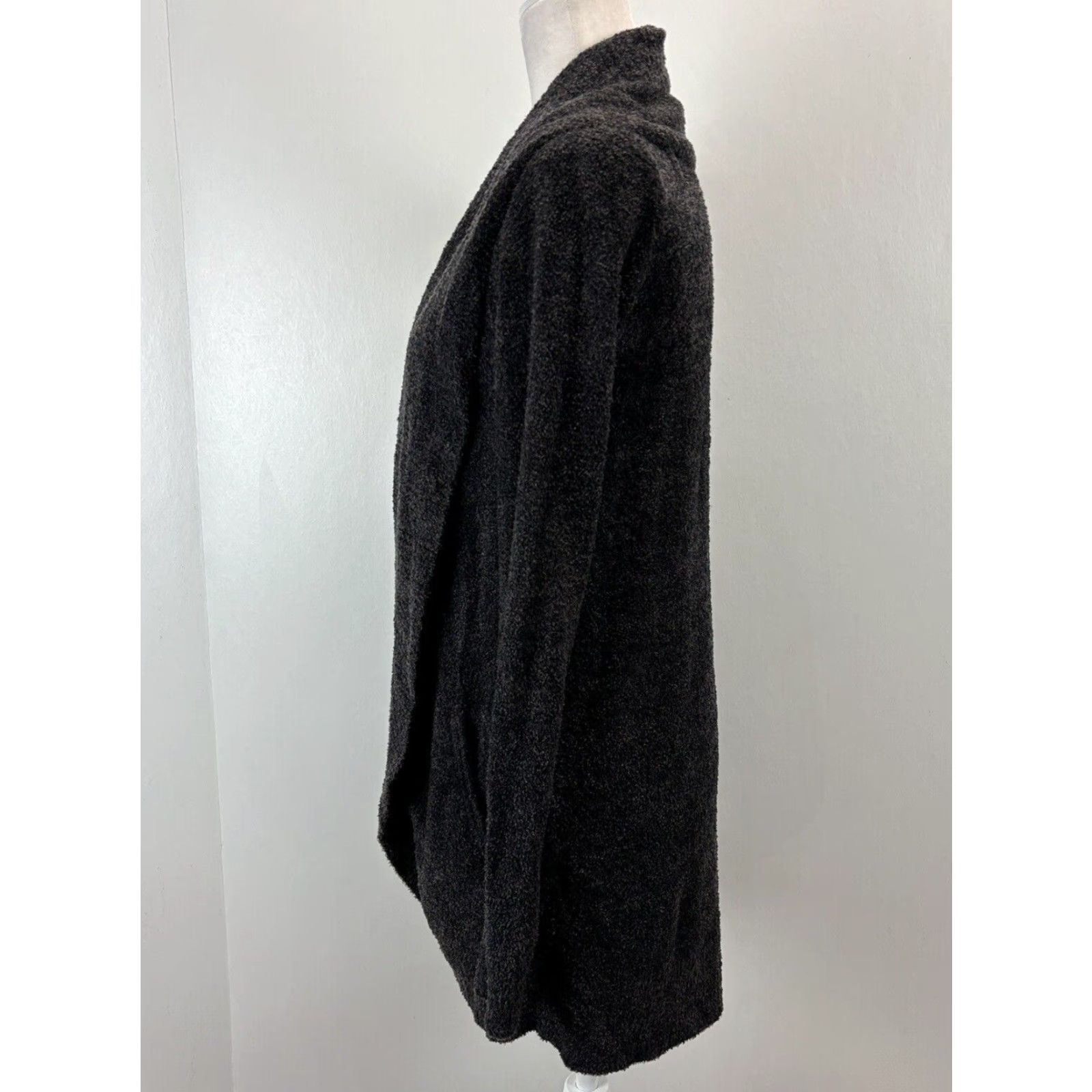 Vintage Barefoot Dreams Women's Cozy Chic Lite Cardigan Sweater Grey M Size M / US 6-8 / IT 42-44 - 2 Thumbnail
