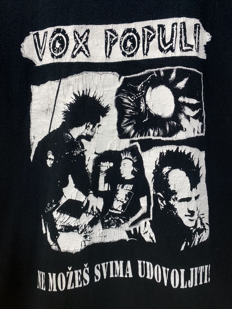 Band Tees × Gildan Vox Populi Ne Možeš Svima Udovoljiti Punk Band T Shirt Size US L / EU 52-54 / 3 - 4 Thumbnail