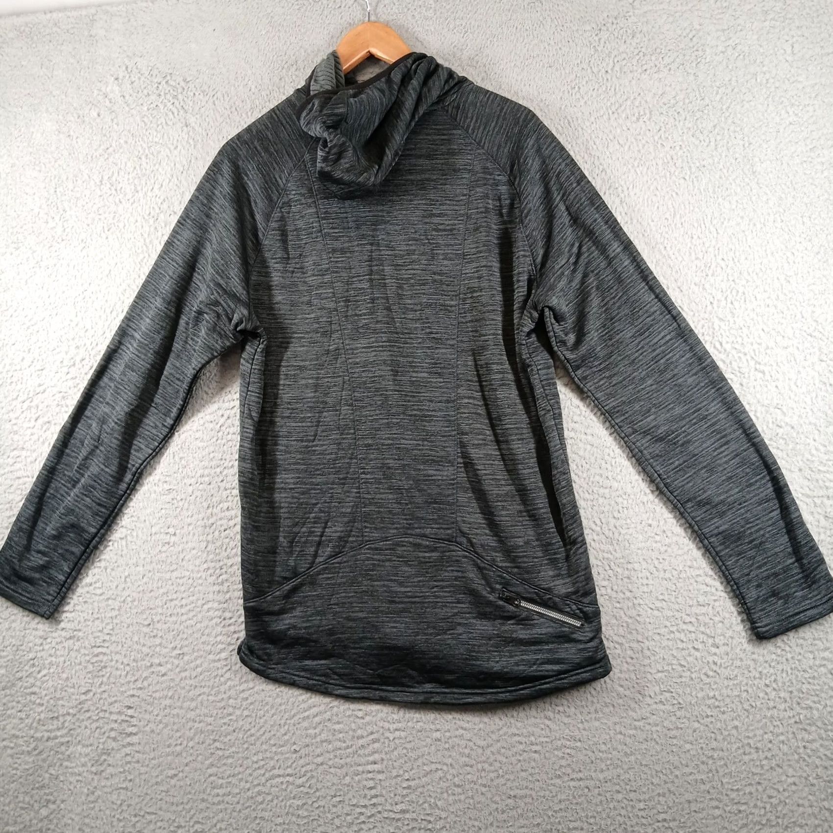 Spyder Spyder Active Performance Hoodie Men's Small Grey Space Dye Funnel Neck Size US L / EU 52-54 / 3 - 3 Thumbnail