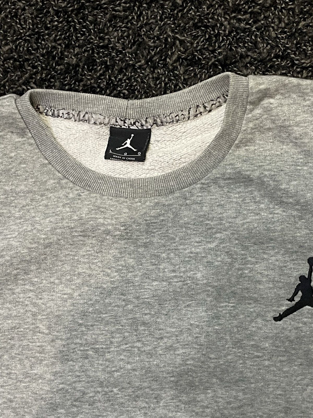 Jordan Brand Vintage 90s Nike Jordan Crew Neck Sweathsirt Embroidered Y2K Size US L / EU 52-54 / 3 - 2 Thumbnail