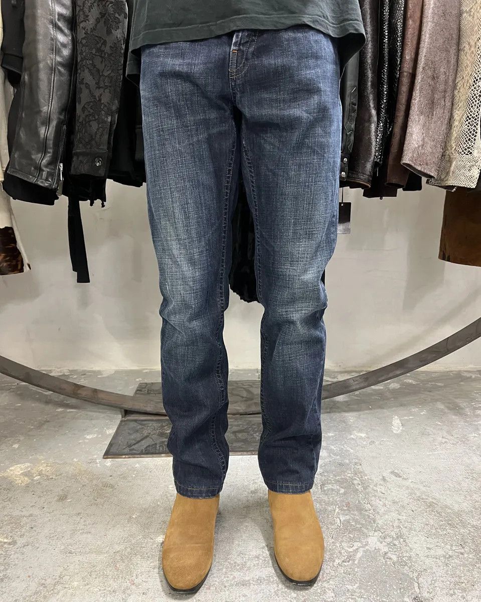 Jean Paul Gaultier 2000s Jean Paul Gaultier Washed Denim Jeans Size US 30 / EU 46 - 2 Thumbnail
