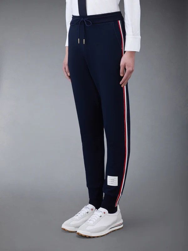 Thom Browne Thom Browne Loopback Stripe Track Pants Size US 30 / EU 46 - 10 Thumbnail