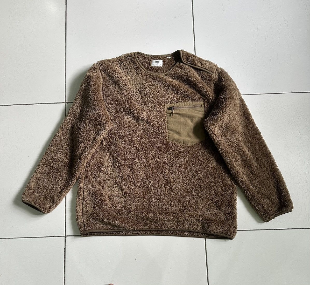 Engineered Garments × Uniqlo Engineered garments sherpa fleece Brown sweaters Size US L / EU 52-54 / 3 - 1 Thumbnail