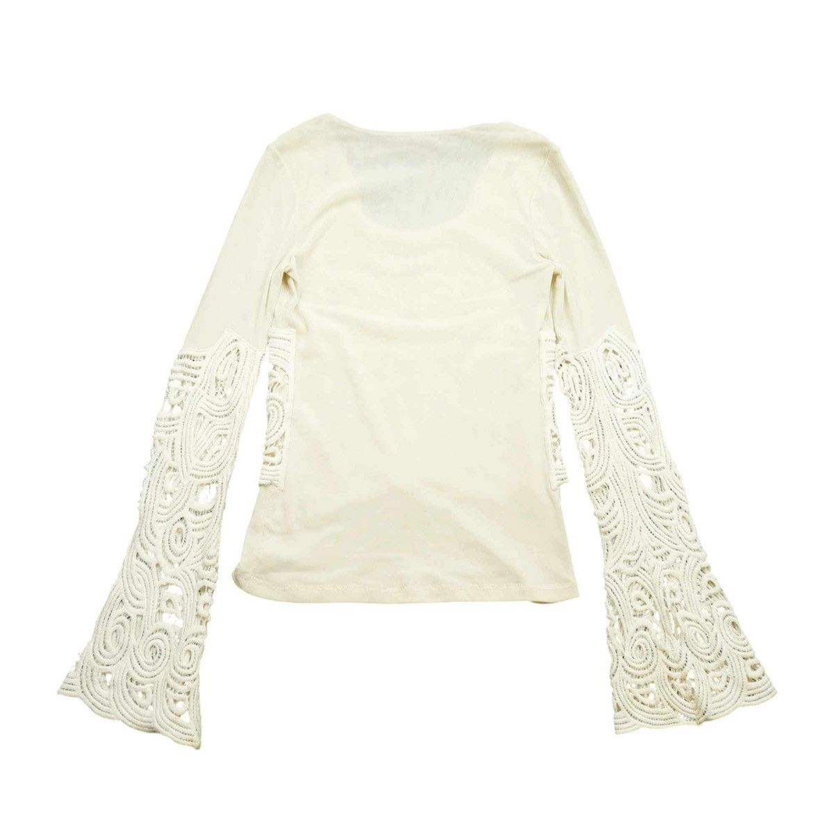 Designer × Japanese Brand × Vivienne Tam Vivienne Tam Lace pattern Long Sleeve Size S / US 4 / IT 40 - 2 Thumbnail