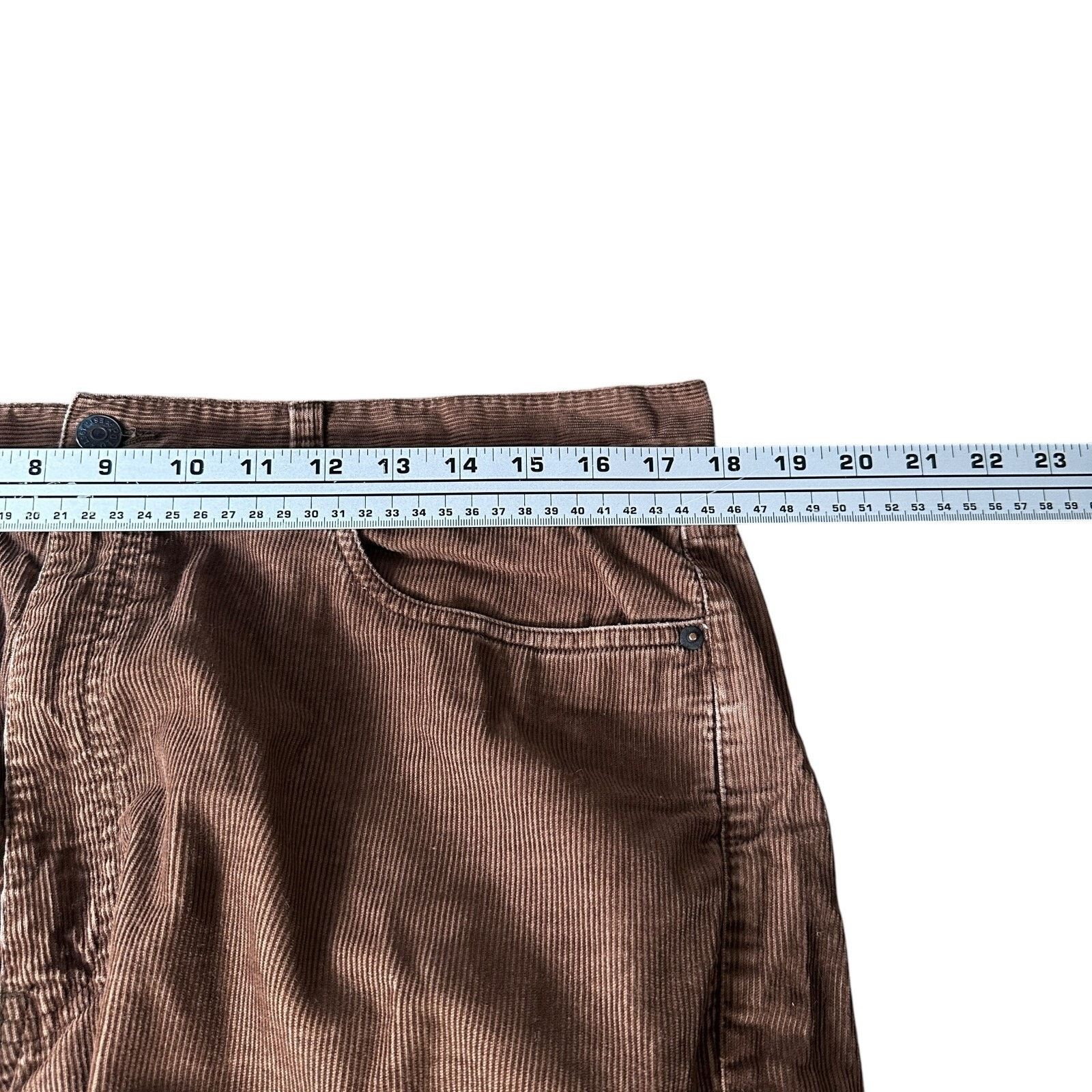 Polo Ralph Lauren Polo Ralph Lauren Corduroy Pants Men’s 35 x 30 Brown Pockets Size US 35 - 6 Thumbnail